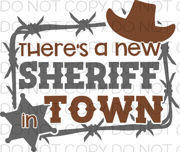 New sheriff in town 