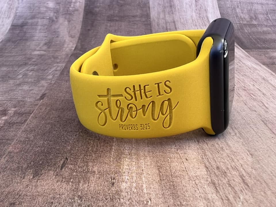 engraved-silicone-apple-watch-band-she-is-strong-pretty-lil-things