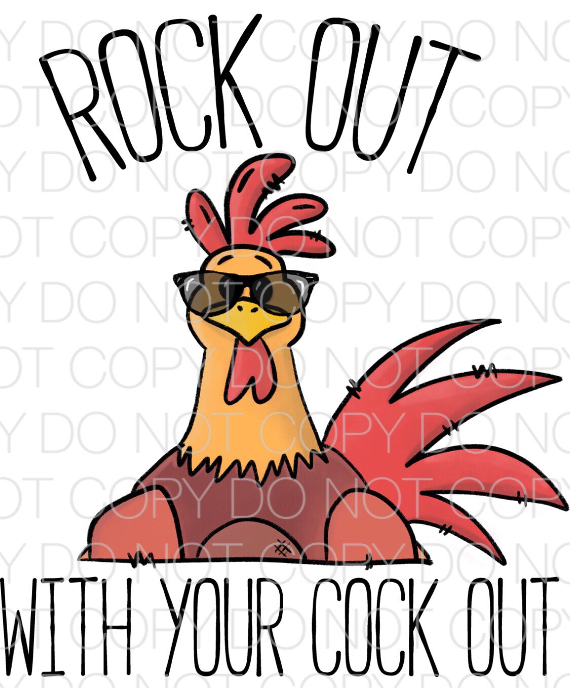 Rock Out With Your Cock Out - Dye Sub Heat Transfer Sheet – Pretty Lil  Things PLT Wholesale